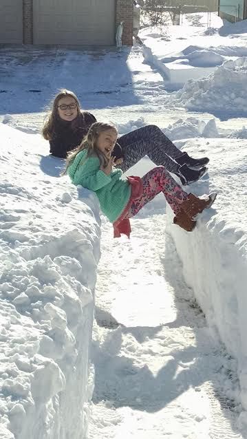 A little snow fun
