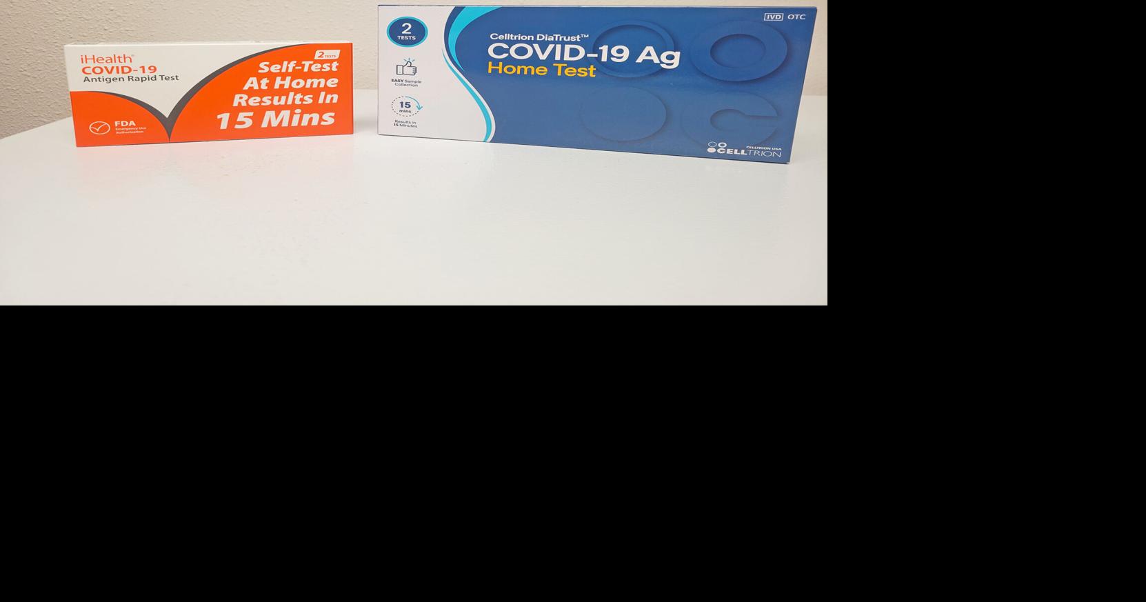 Athome COVID19 tests available for free in North Dakota; mass