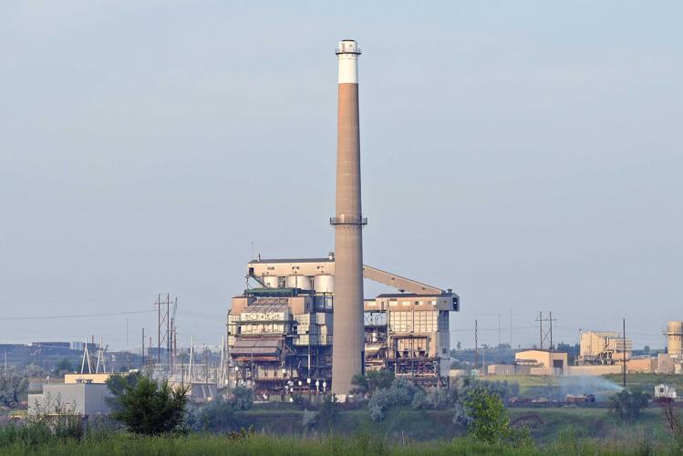 2nd stack at Mandan's Heskett Station comes down as power plant moves