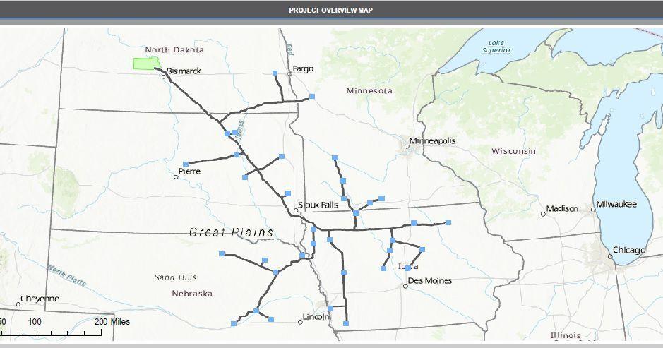 CO2 pipeline developer files for North Dakota permit; easement negotiations continue with landowners