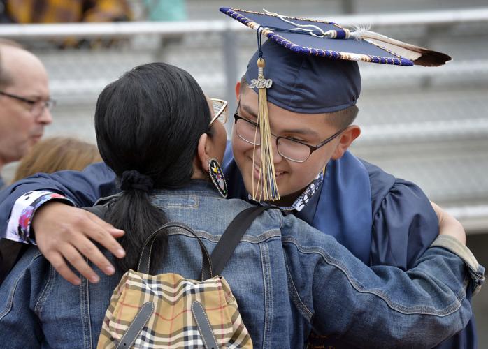 Mandan High School celebrates graduation with modified ceremony