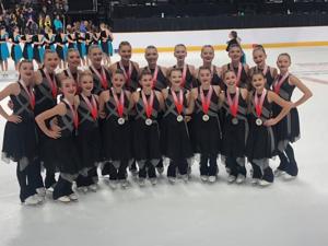 Capital Ice Chips take silver at nationals