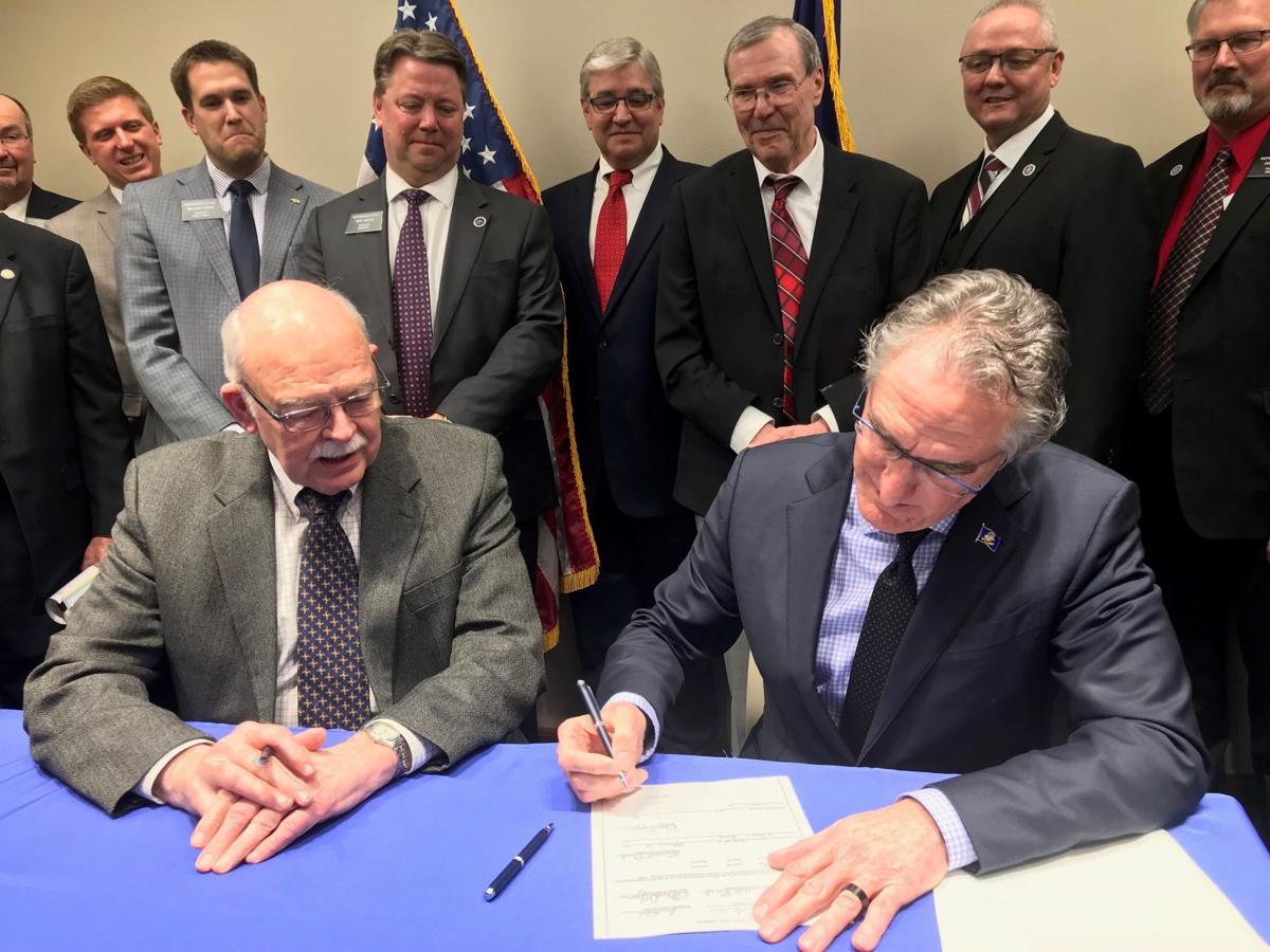 HB 1066 signing