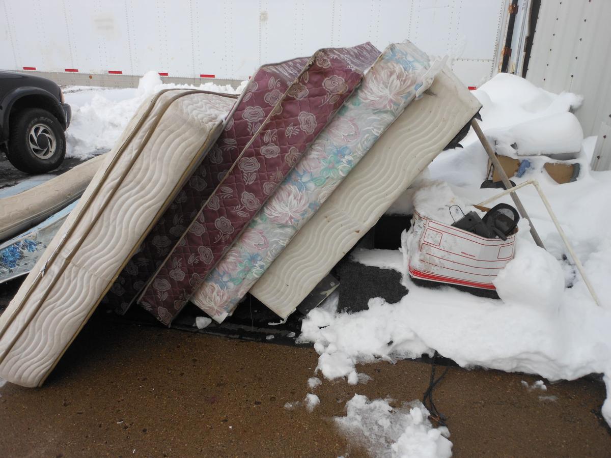 Illegal dumping reported at local thrift store