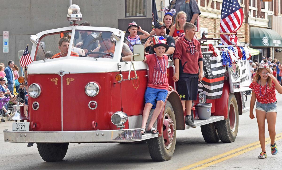 Construction was no problem for Mandan Fourth of July parade