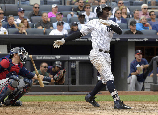 Gregorius, Yankees sweep Twins
