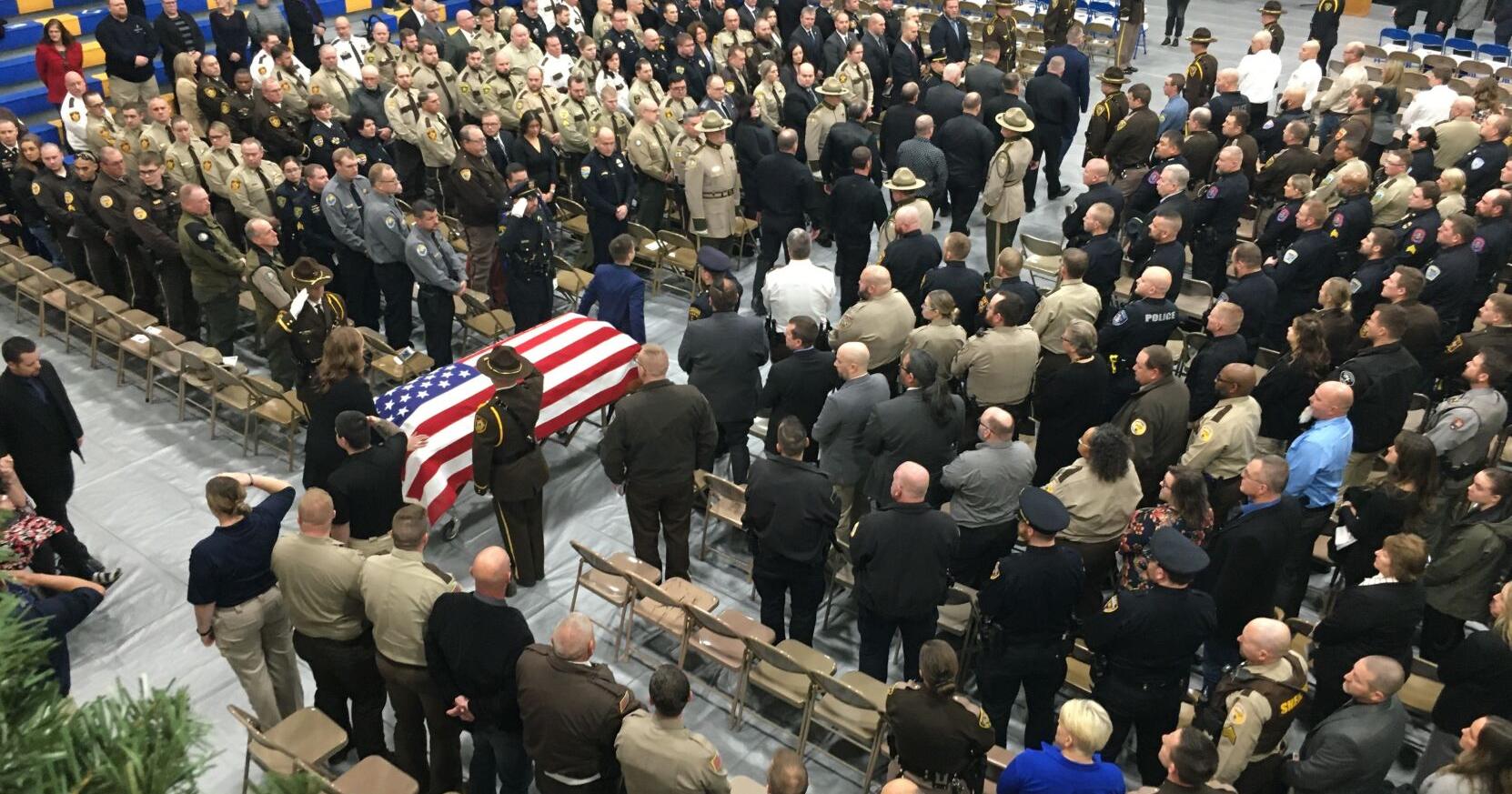Funeral held for slain Mercer County Deputy Paul Martin - Vimarsana News