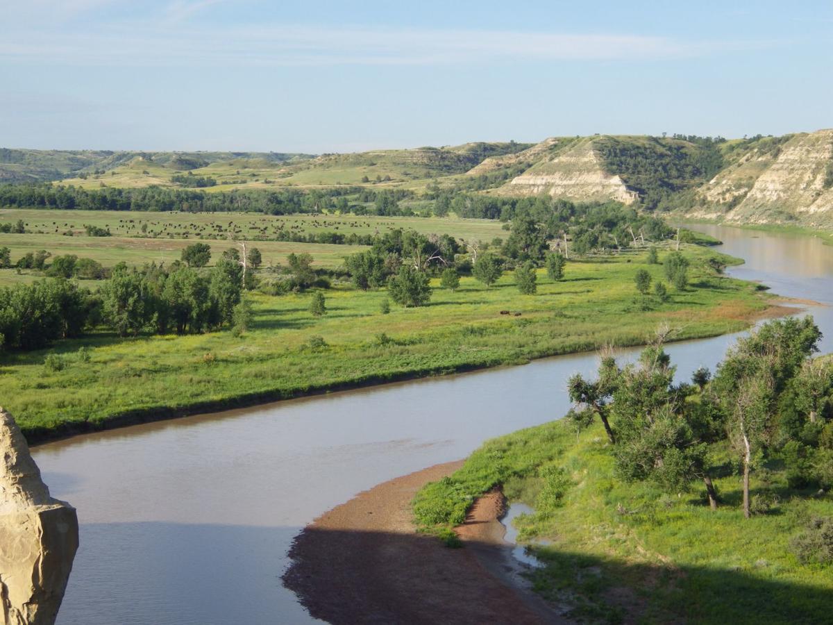 Little Missouri River at Wind Canyon