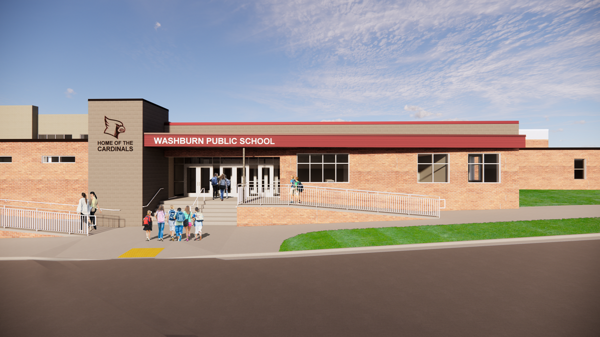 Officials break ground for 8 million Washburn school upgrade