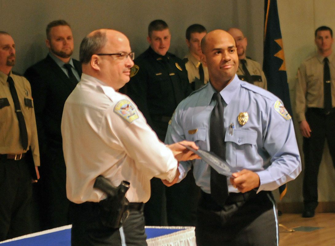 North Dakota Law Enforcement Academy Graduation Tribune Photo