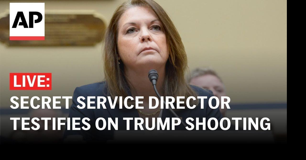 LIVE: Secret Service Director Kimberly Cheatle testifies on Trump shooting
