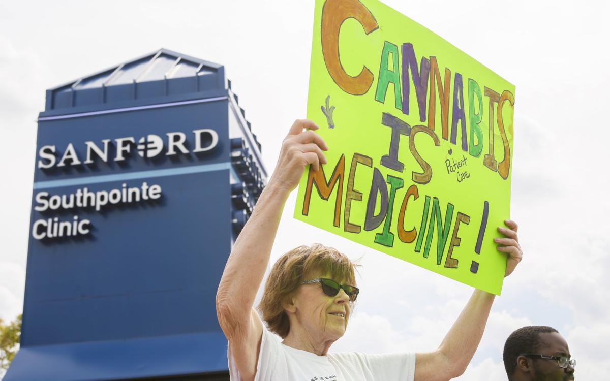 Protesters Sanford Uncooperative In Providing Medical Marijuana