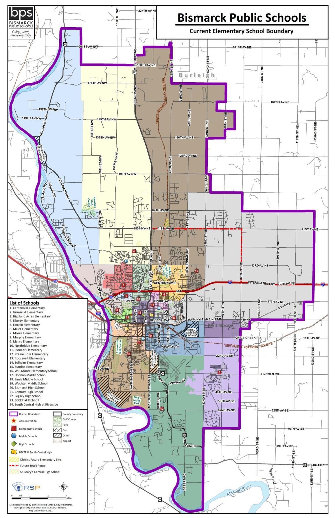 North Bismarck parents speak out against proposed district boundary