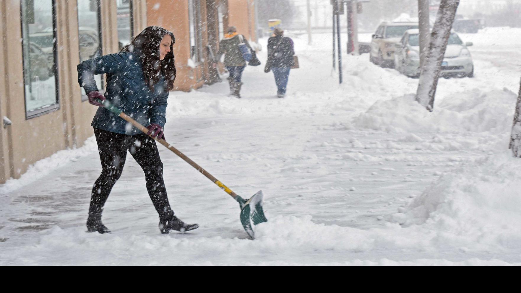Winter Storm Moves Out Of North Dakota Leaves Behind Heavy Snow