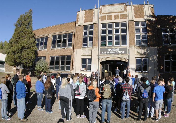 Service day sends volunteers to halls of old junior high