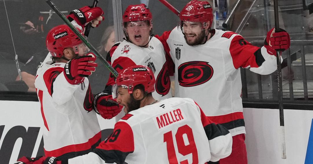 Hurricanes shut down Golden Knights in Game 6 to clinch franchise's 2nd Stanley Cup title