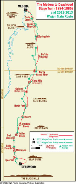 Stagecoach riders out on the prairie Badlands this week | North Dakota ...