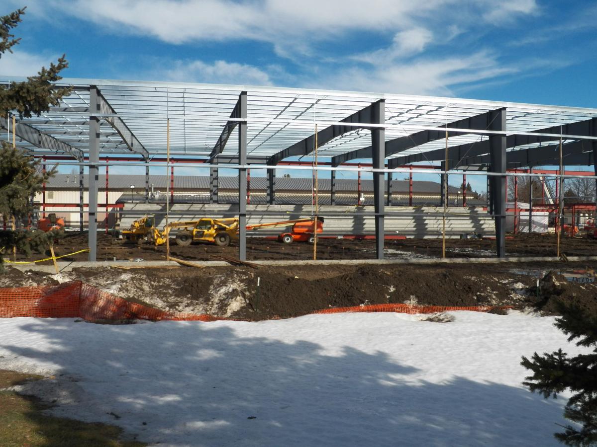Schaumberg Ice Arena Construction.