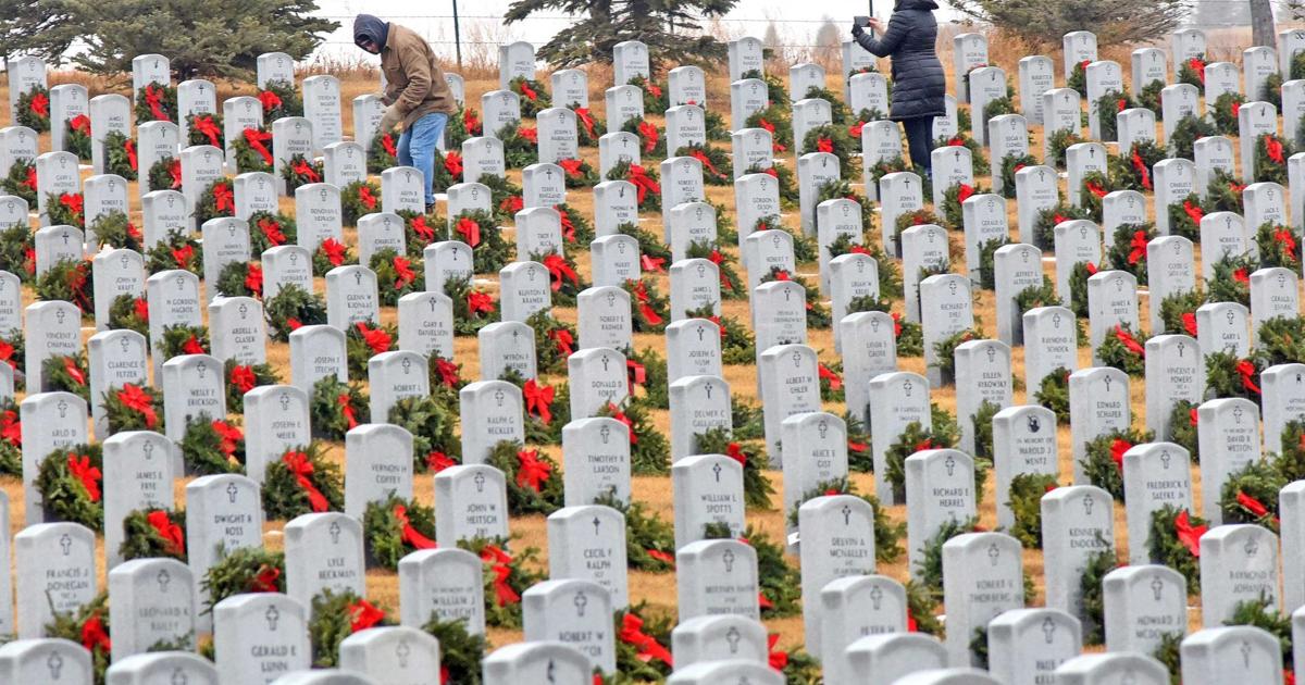 Weather curtails Wreaths Across America event at North Dakota Veterans Cemetery