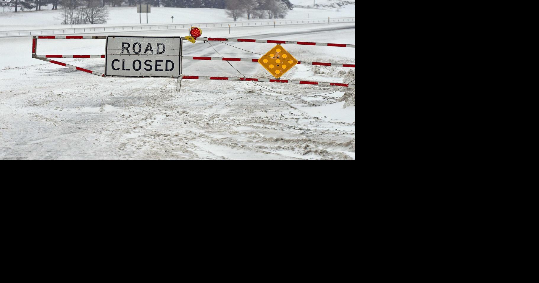 Interstates reopen in North Dakota as bad weather moves out; powerful