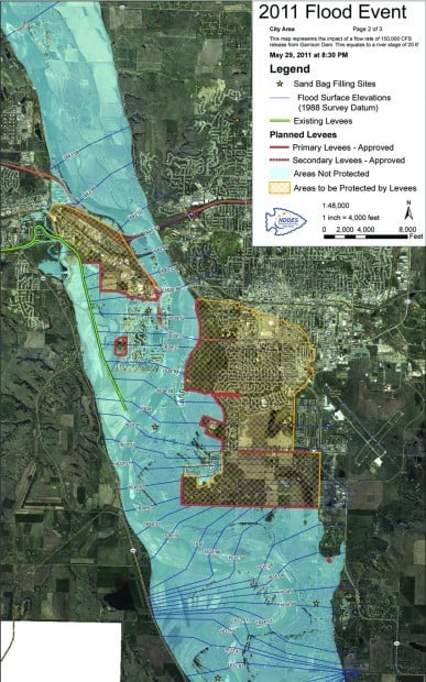 Officials OK Bismarck dike work; Mandan wants corps’ help for more ...