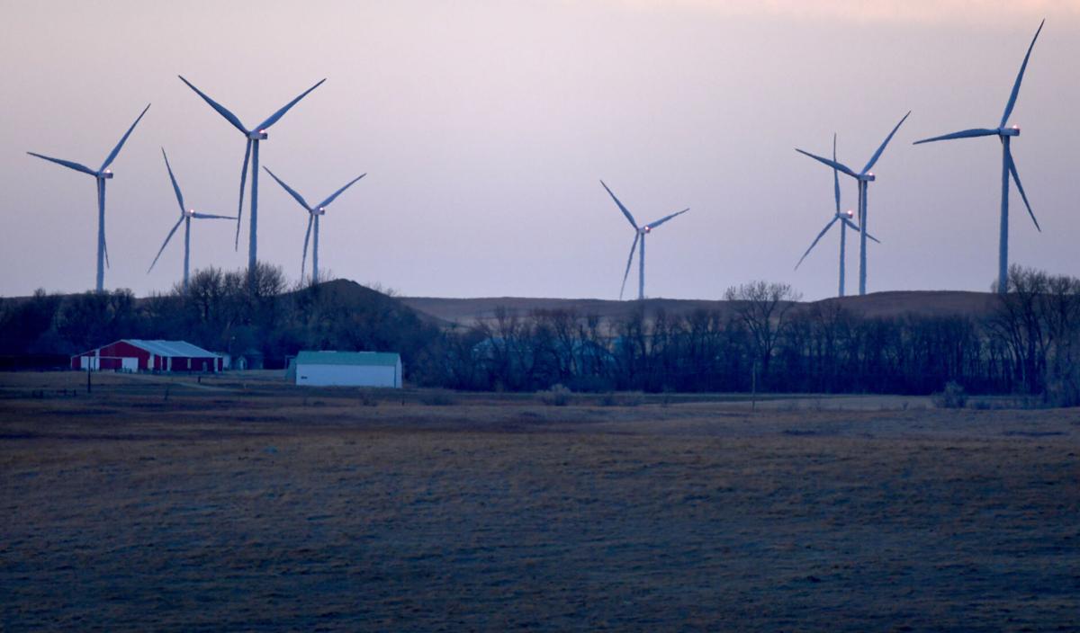 wind turbines
