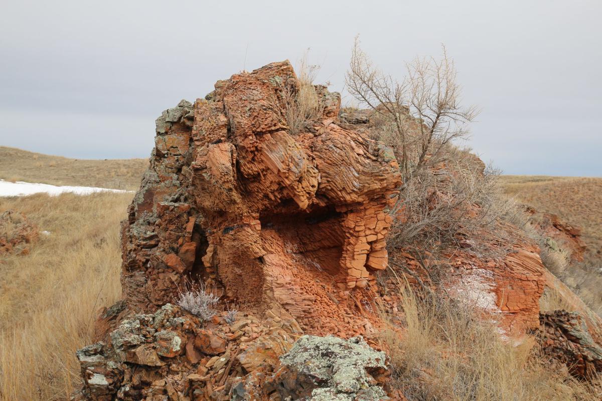 Scoria Outcropping