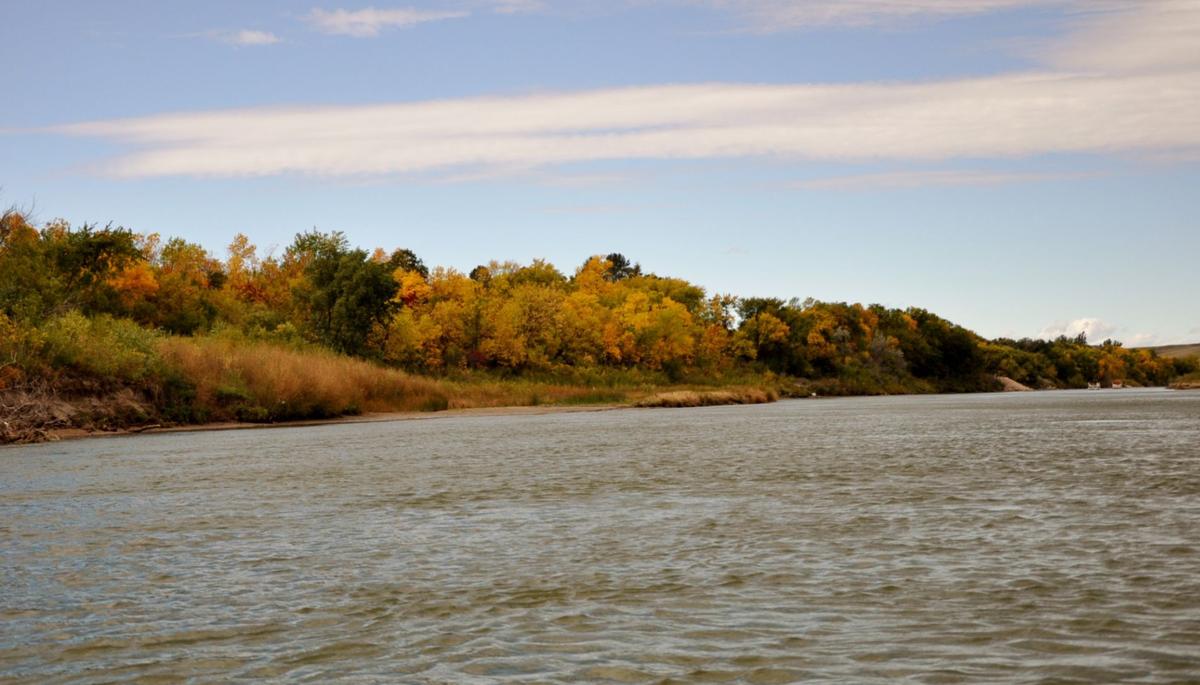 Fall on the Missouri River