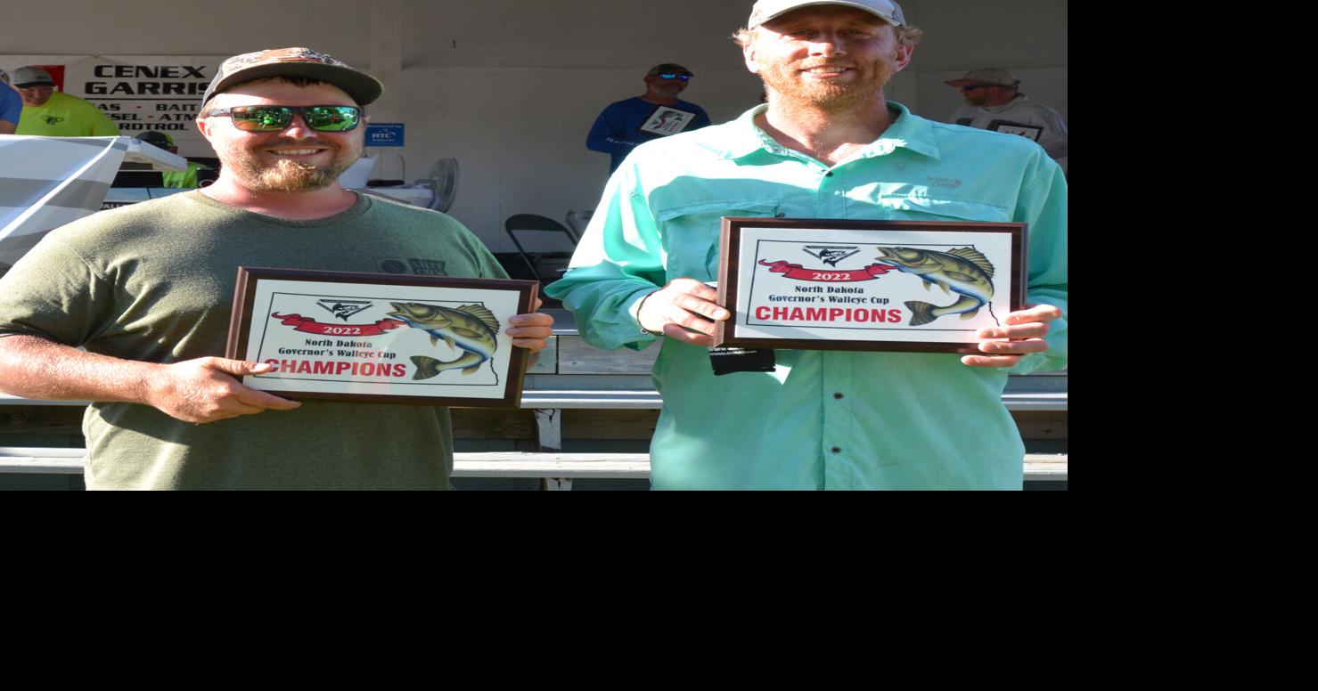 Minot-area duo wins North Dakota Governor’s Walleye Cup; largest walleye in tourney history caught