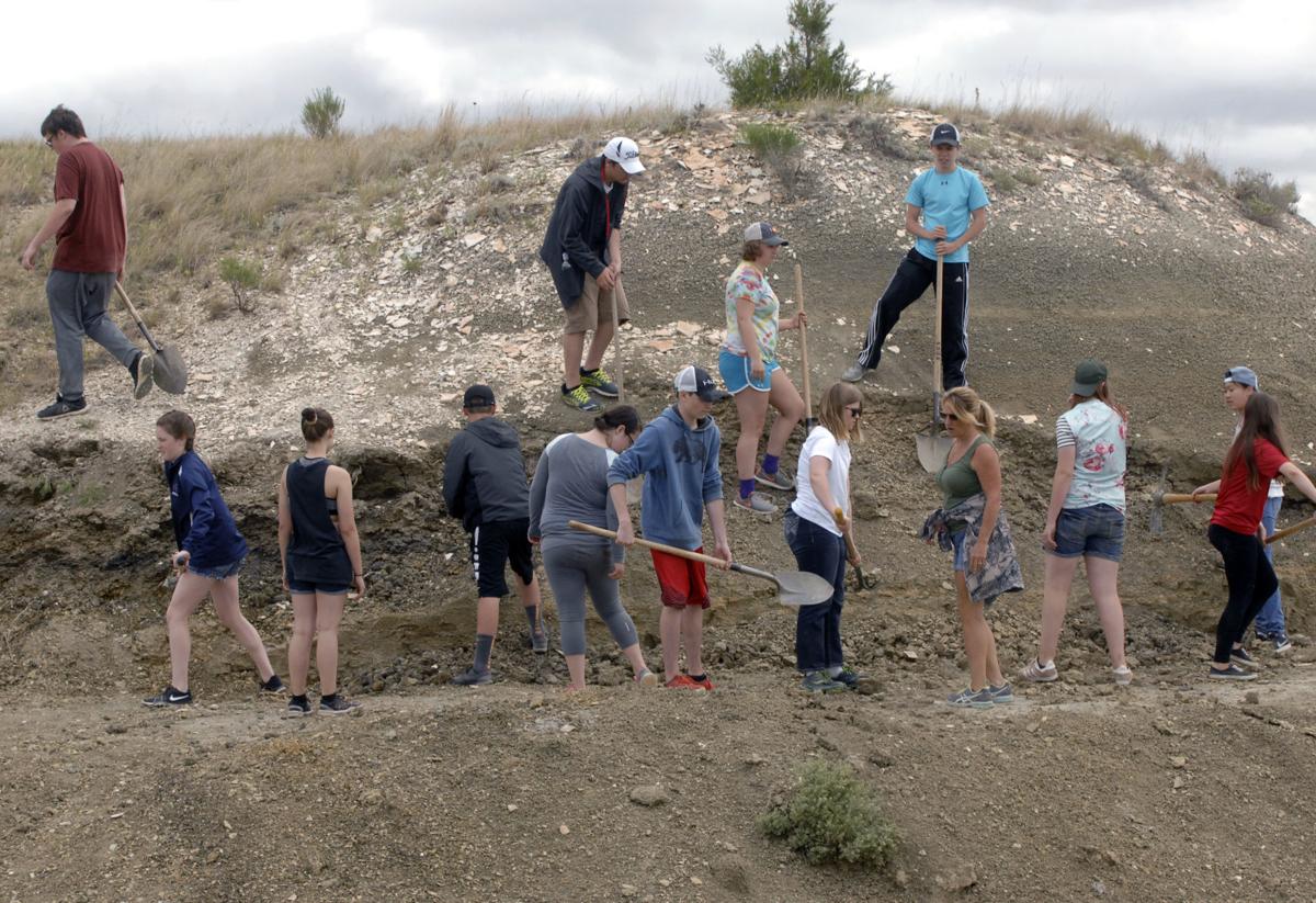 fossil dig site