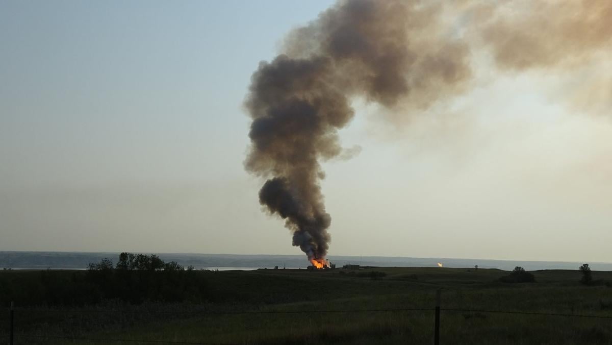 Fire Dakota Prairie Grasslands