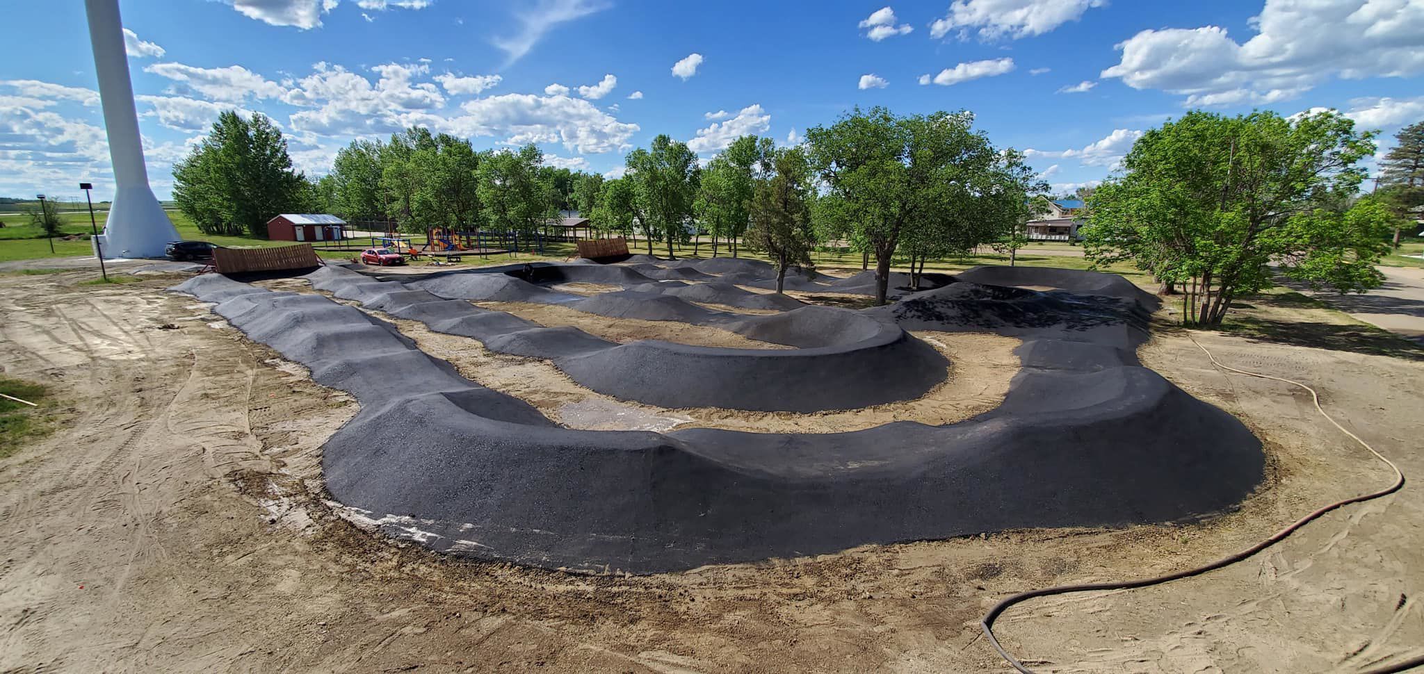 asphalt pump track