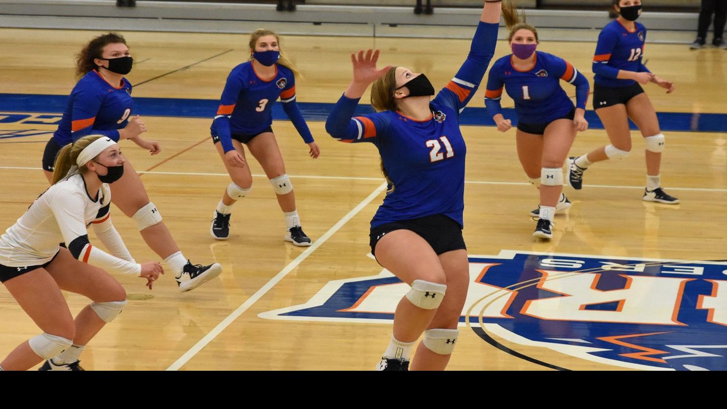 even without a season it was a busy fall for tetzlaff u mary volleyball team college bismarcktribune com