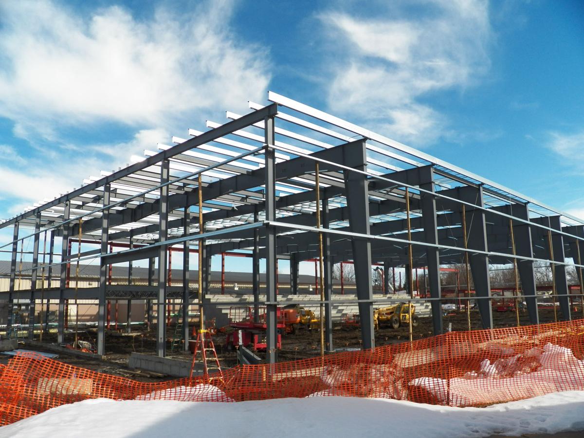 Schaumberg Ice Arena Construction.