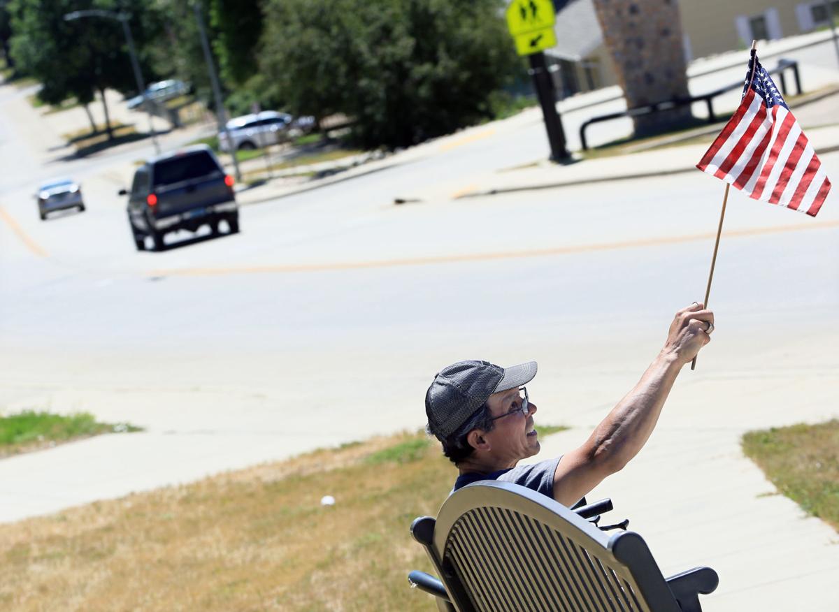 A Wave And A Yee Haw Mandan Greeter Remembered City Approves