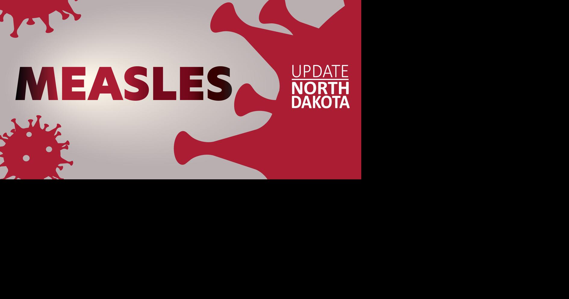 North Dakota measles cases eclipse 2025 total