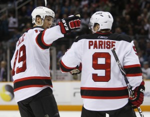 zach parise fighting sioux jersey