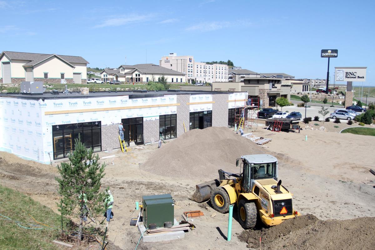 New Mandan Strip Mall Almost Complete Mandan News Bismarcktribune Com