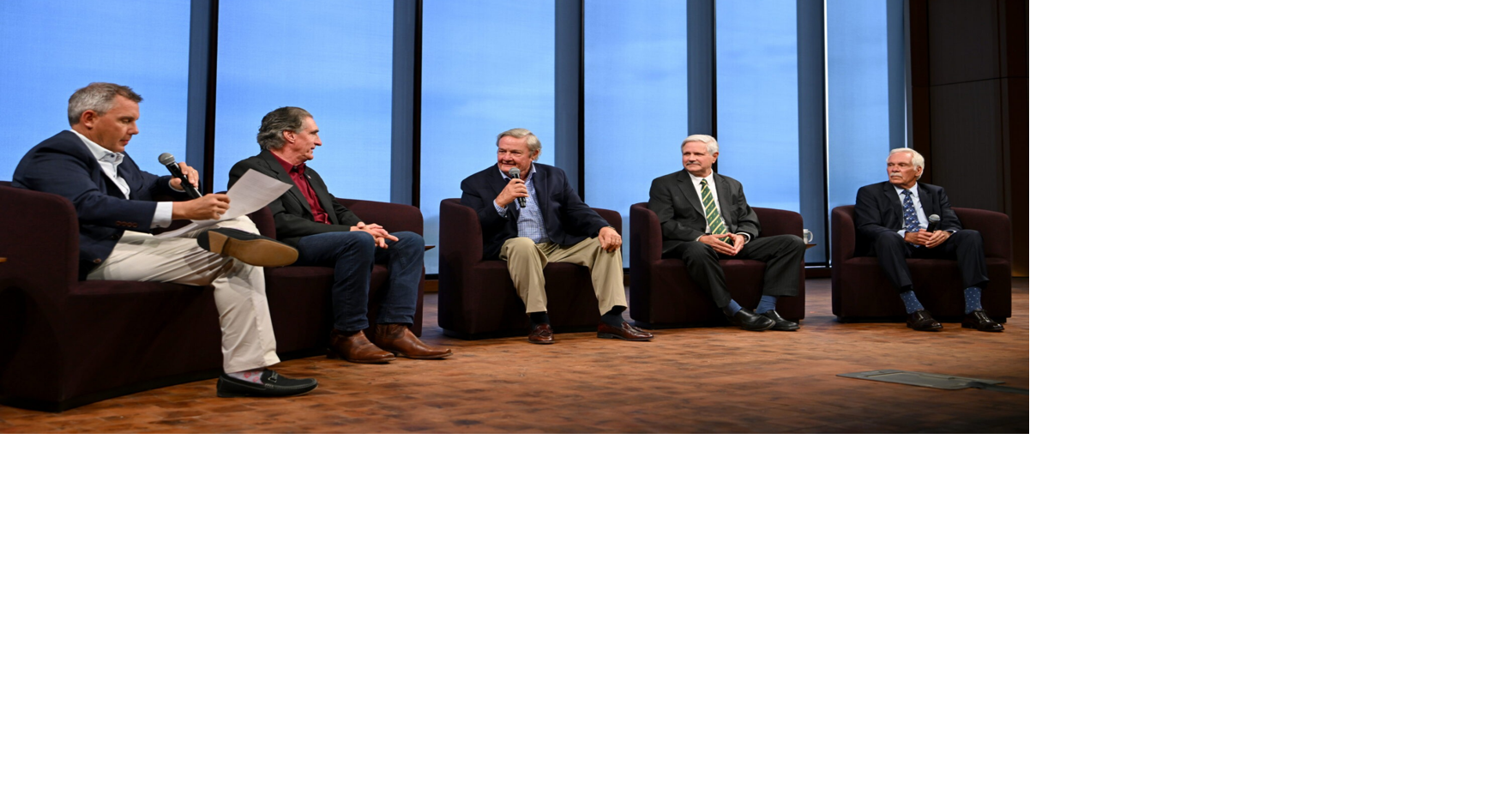 Living North Dakota governors gather in Medora for presidential library