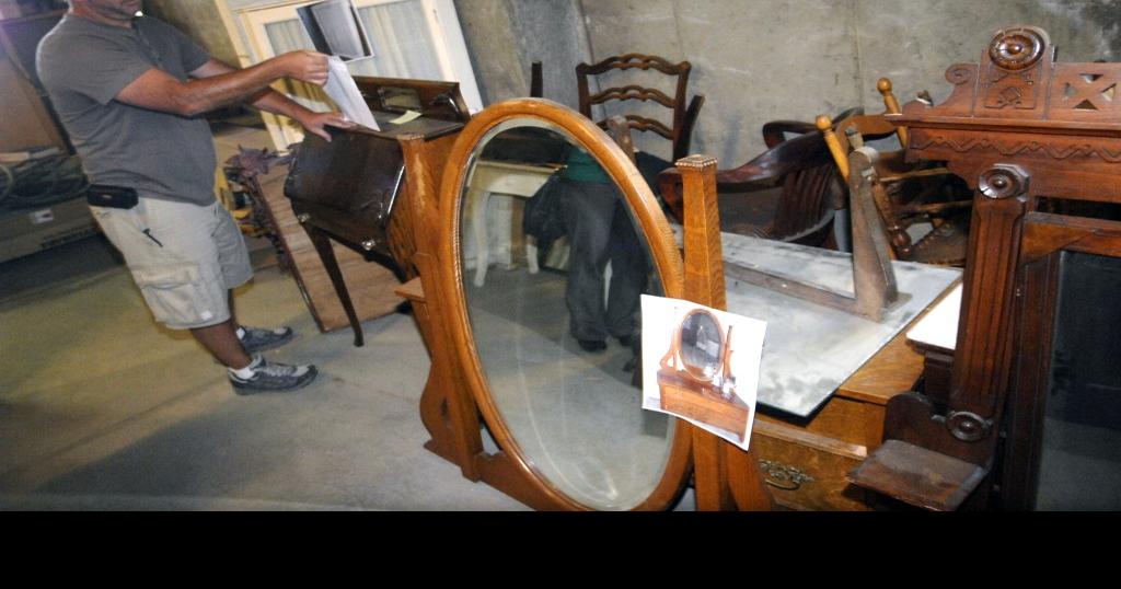 Warden's house historic furniture on the auction block