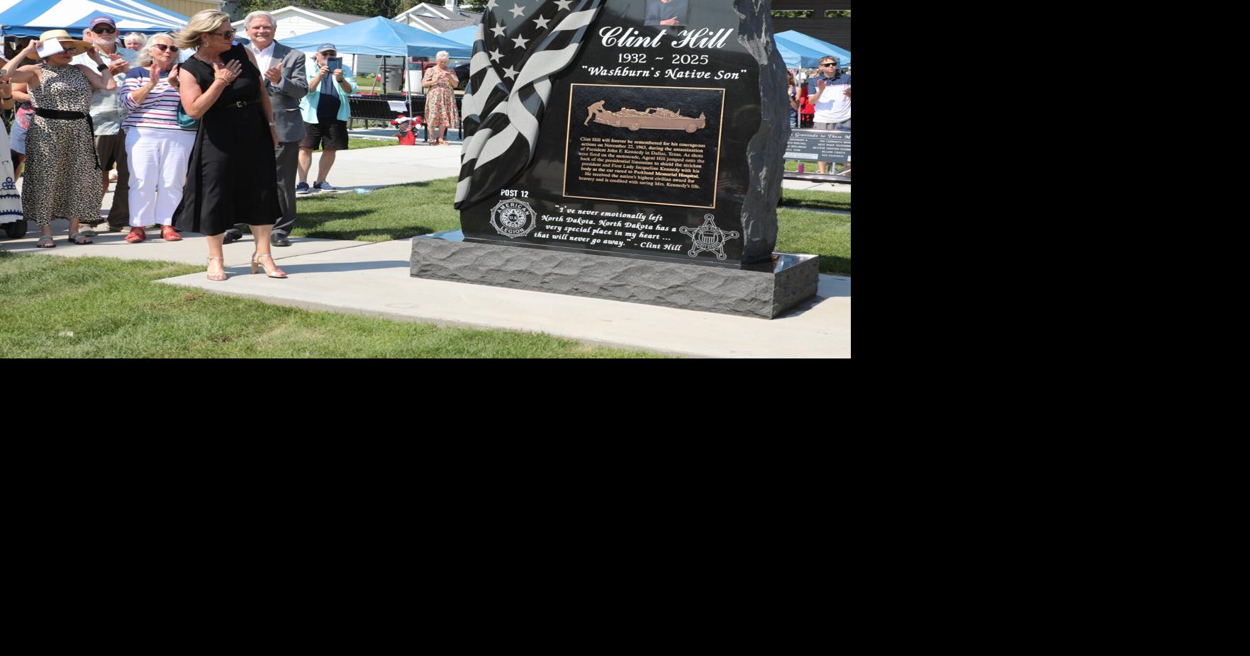 The Bright Side: Washburn native and former Secret Service agent Clint Hill honored with monument Aug 5, 2026 10 mins ago
