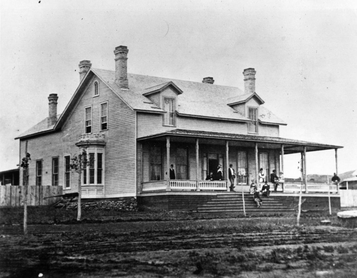 North Dakota History in Photos Custer House Tribune Photo