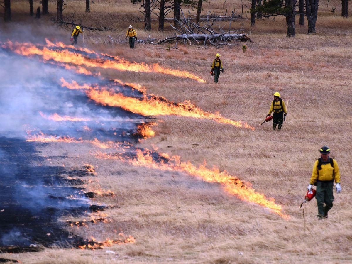 New estimate puts South Dakota fire at 47,000 acres State & Regional