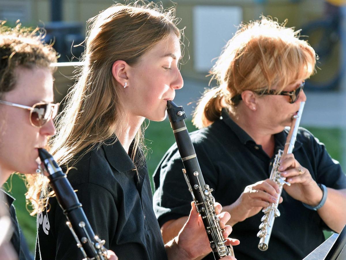 Photos Kaleidoscope Band plays the Mandan Bandshell