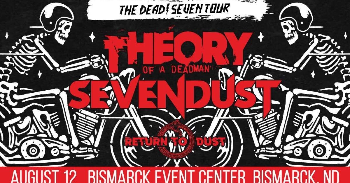 Theory of a Deadman and Sevendust to perform Bismarck Event Center