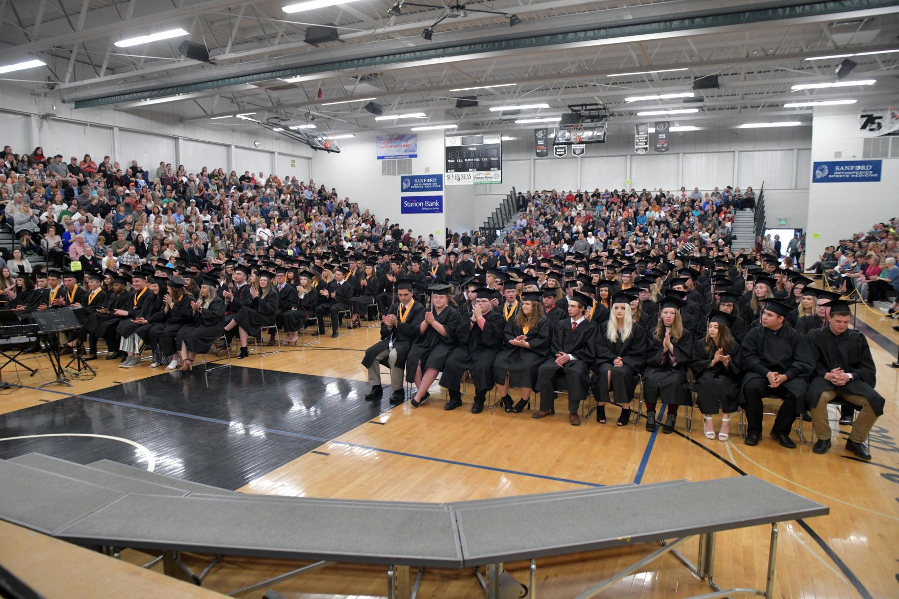 Mandan High School commencement ceremony 2019 Tribune Photo