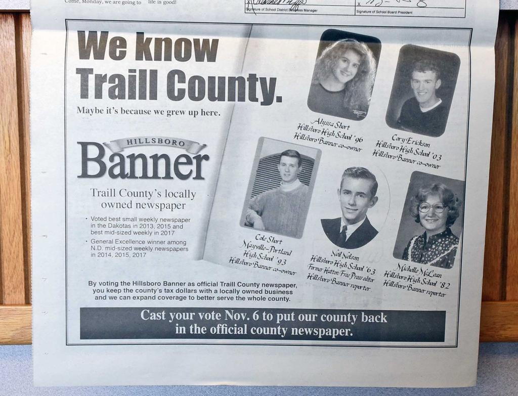 12 Races Contested For Official County Newspaper In North Dakota But It S More Than A Name Election Bismarcktribune Com