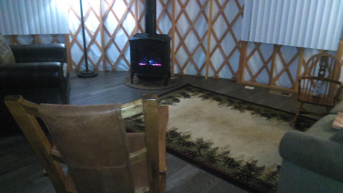 Luxury yurt debuts at Fort Ransom North Dakota News