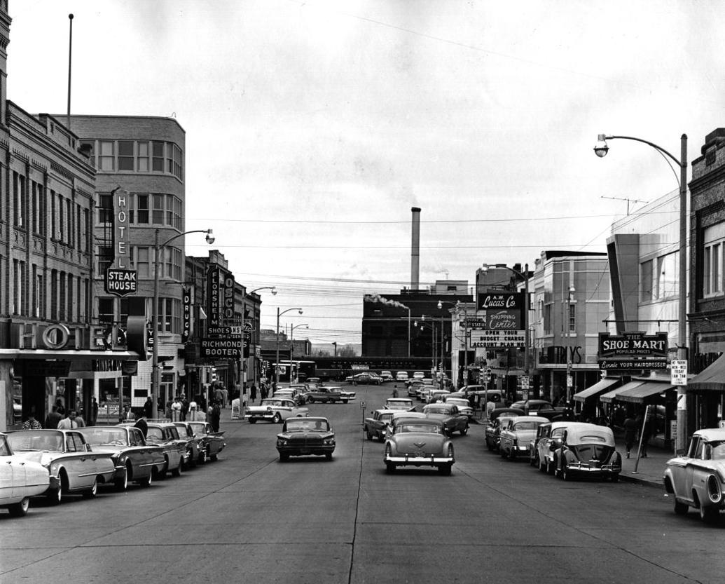 North Dakota History in Photos Downtown Bismarck