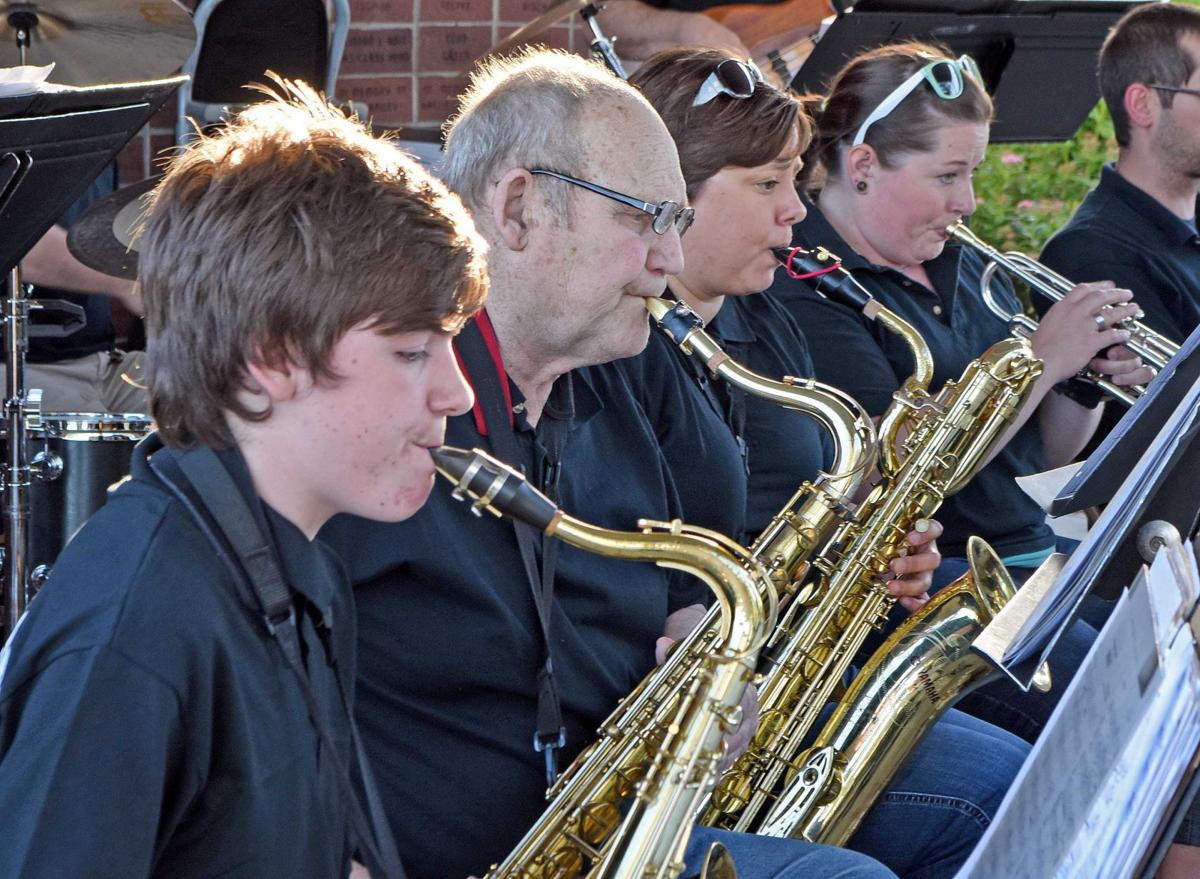 Photos Kaleidoscope Band plays the Mandan Bandshell Tribune Photo